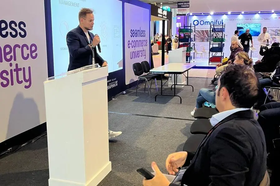 Nikita Prokhorov, Co-Founder and Executive Director of Reputation House, addressing Digital Marketing Zone. Image Courtesy: Reputation House