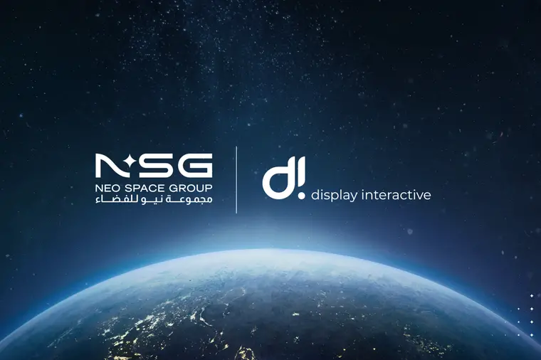 Neo Space Group (NSG), a Public Investment Fund (PIF) global space services company, and Display Interactive (DI), a leading in-flight entertainment and connectivity solutions provider, announced today the advanced Skywaves\\u00AE satellite connectivity system for airlines, and SkyFly end user portal which will transform in-flight passenger experiences. Image courtesy: NSG