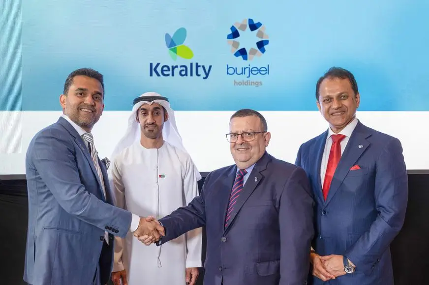 Burjeel Holdings PLC (\\u201CBurjeel Holdings\\u201D), a leading ADX-listed super-specialty healthcare services provider in MENA, today announced the signing of a Joint Venture Framework Agreement (\\u201CAgreement\\u201D) to create a joint venture (\\u201CAL KALMA\\u201D) with Keralty S.A.S (\\u201CKeralty\\u201D), a multinational health organization based in Colombia. Image courtesy: Burjeel Holdings